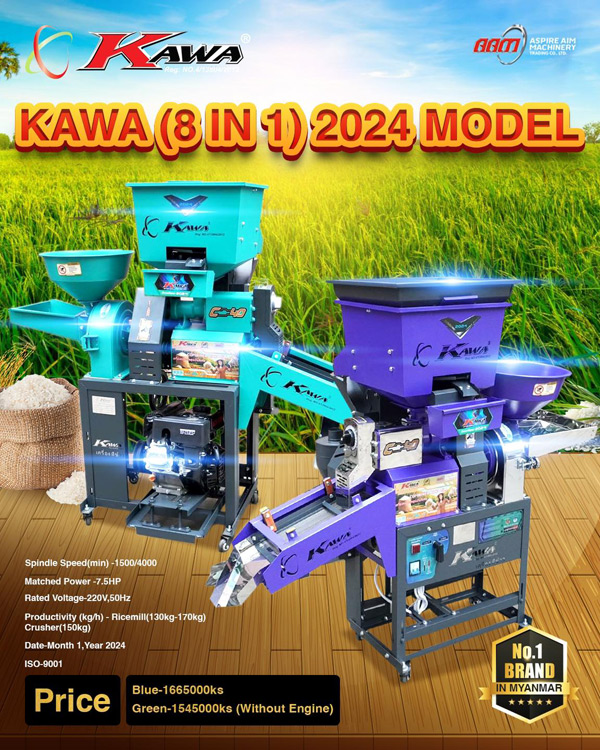 Rice Mill and Powder Crusher combined machine